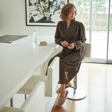 画像をギャラリービューアに読み込む, スタンドカラーワンピース