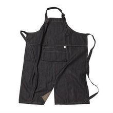 画像をギャラリービューアに読み込む, PACKABLE APRON- denim