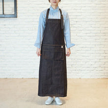 画像をギャラリービューアに読み込む, PACKABLE APRON- denim
